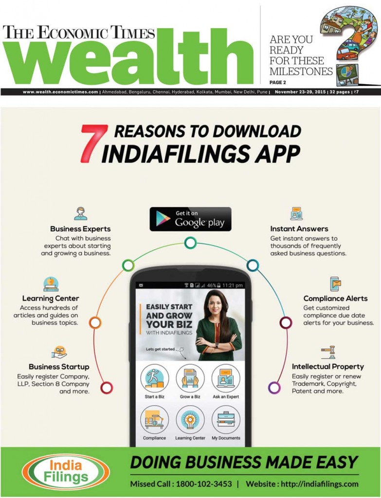 ET Wealth Reasons to Download IndiaFilings App