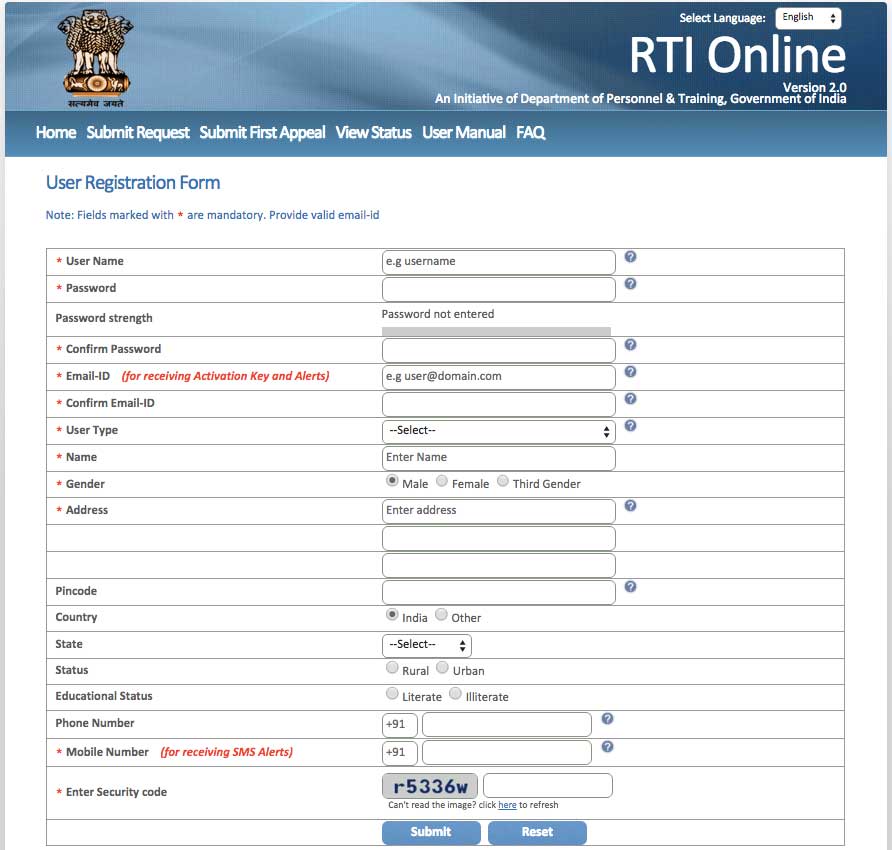 How-to-File-RTI-Online-Registration-Form