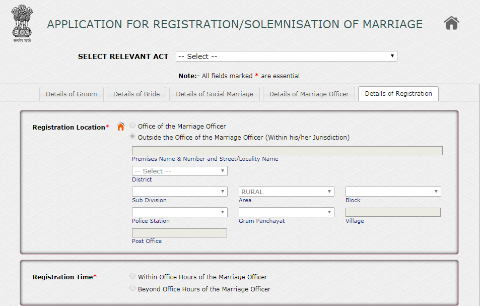 Marriage-Registration-Procedure-in-West-Bengal-Registration-Details