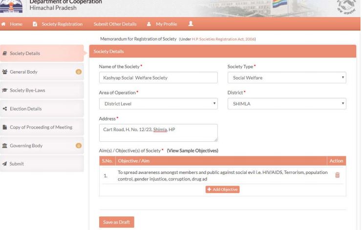 Himachal-Pradesh-Society-Registration-Society-Details