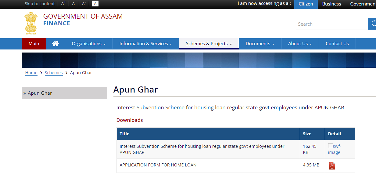 Download-application-form-Apun-Ghar-Home-Loan-Scheme