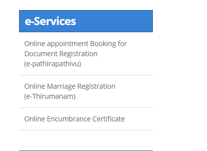 Puducherry-Encumbrance-Certificate-e-Services