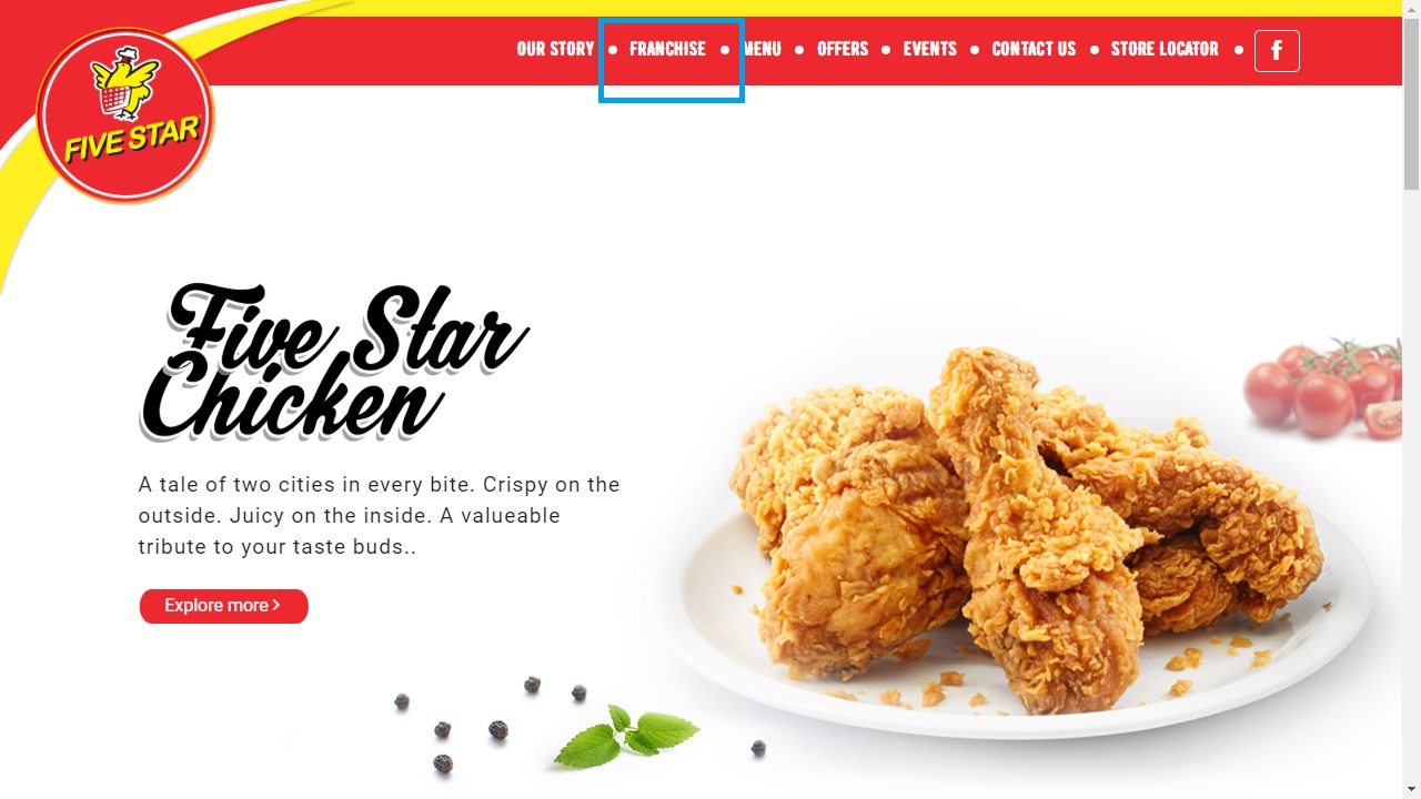 Five Star Chicken Franchise Investment Eligibility Indiafilings