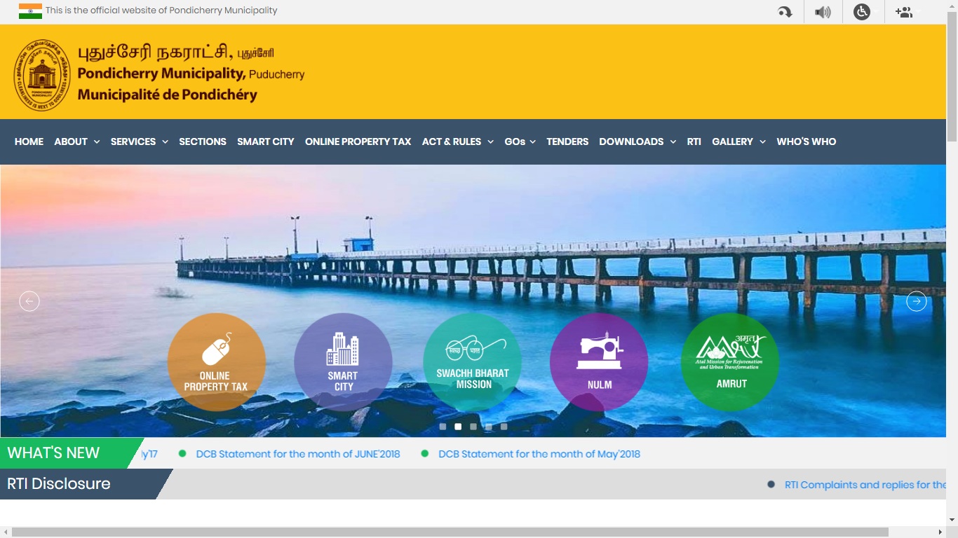 Pondicherry-Birth-Certificate-Home-Page