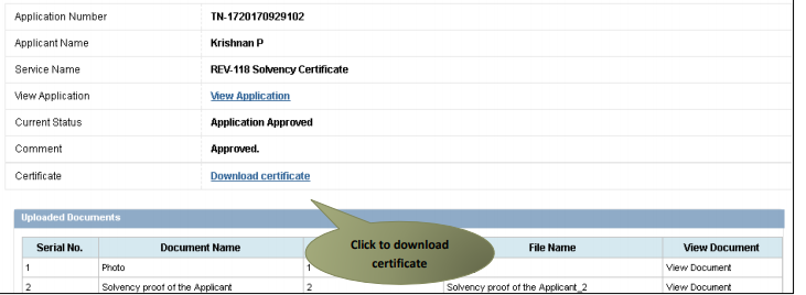 Tamil-Nadu-Solvency-Certificate-Download-certificate