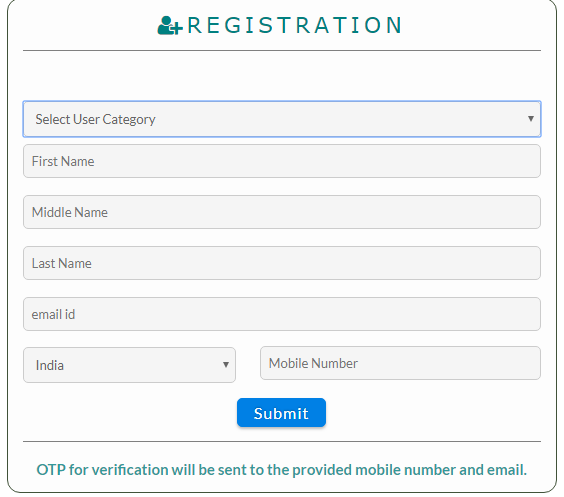 Jharkhand Fire License -Registration Page