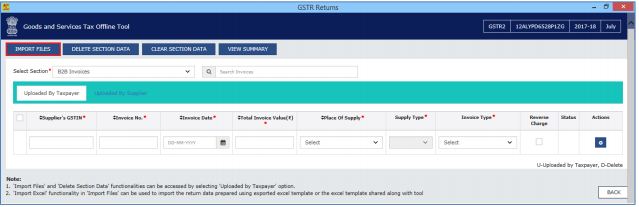 Image 10 Export to Excel Feature in Return Offline Tool