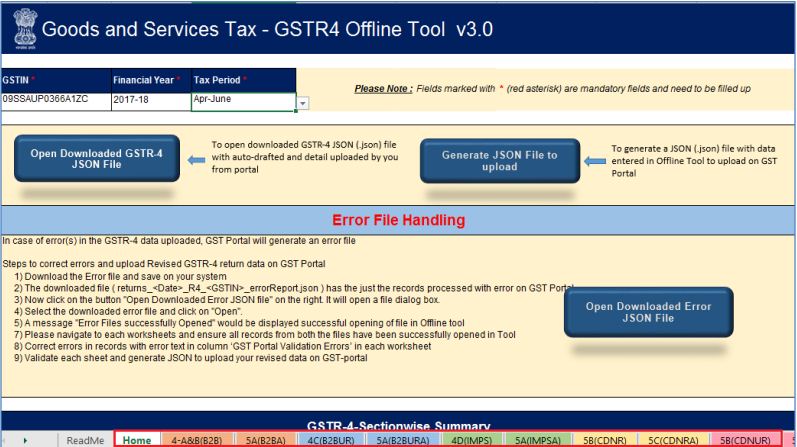 Image 10 GSTR 4 Return Filing