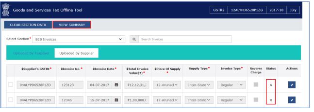 Image 22 Modifying GSTR 2 Return