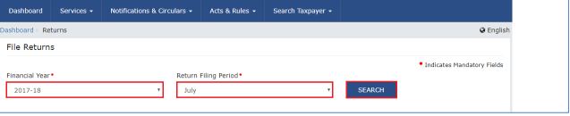 Image 23 GSTR 2 Filing using Returns Offline Tool