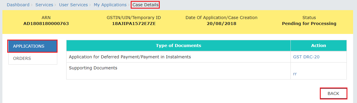 Deferred Payment of GST - Application Procedure - IndiaFilings