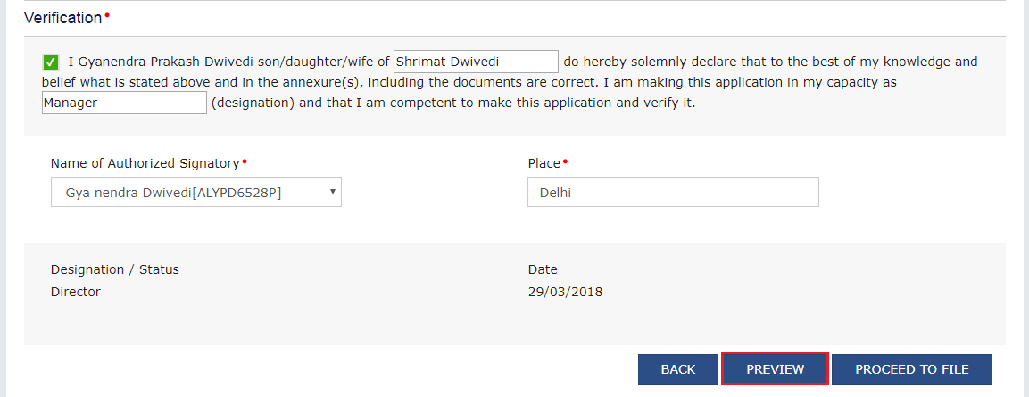 Step 29- Advance Ruling for Registered Taxpayers