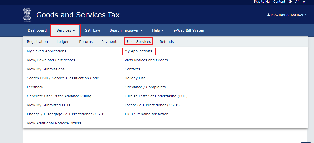 Step 3-Applying for Deferred Payment of GST