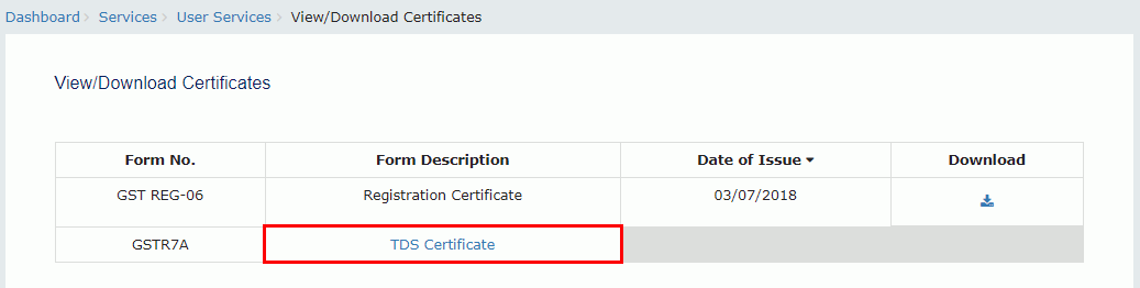 Step 4-GSTR-7A