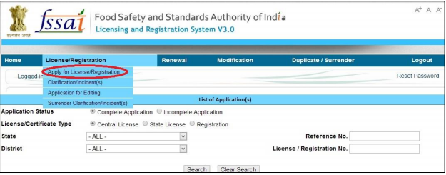 Telangana FSSAI Registration and License- Image 1