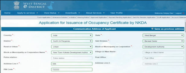 West Bengal Occupancy Certificate- Image 7