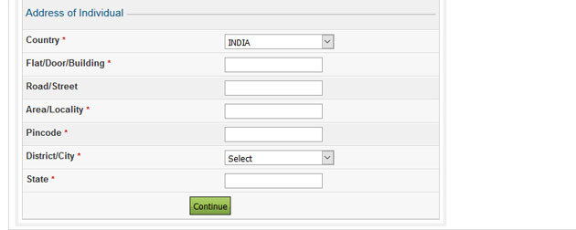 Step 9b- Income Tax e-Filing Registration