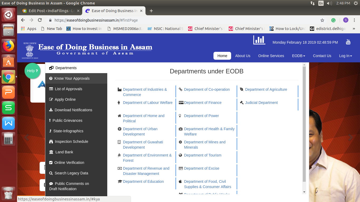 Image 2 Ease Of Doing Business In Assam Portal