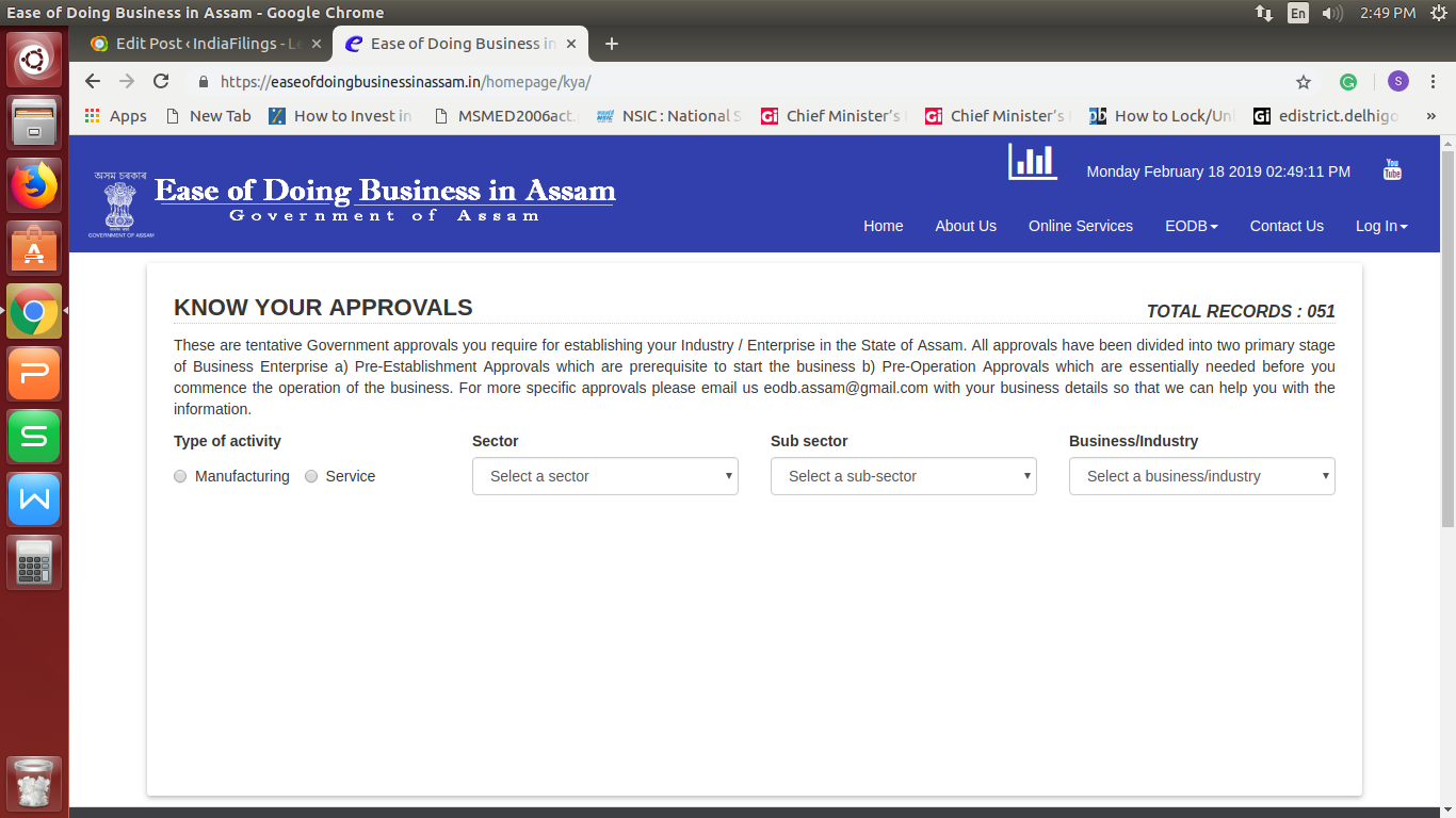 Image 3 Ease Of Doing Business In Assam Portal