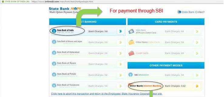 Image 8 Online Payment of ESIC Monthly Contribution