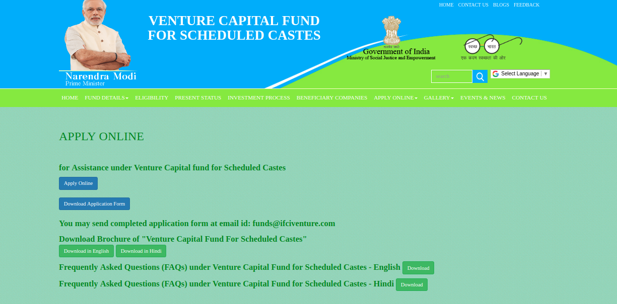 Venture Capital Funds for Scheduled Caste -Image 2