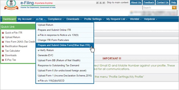 Step 3 - Income Tax Form 10E