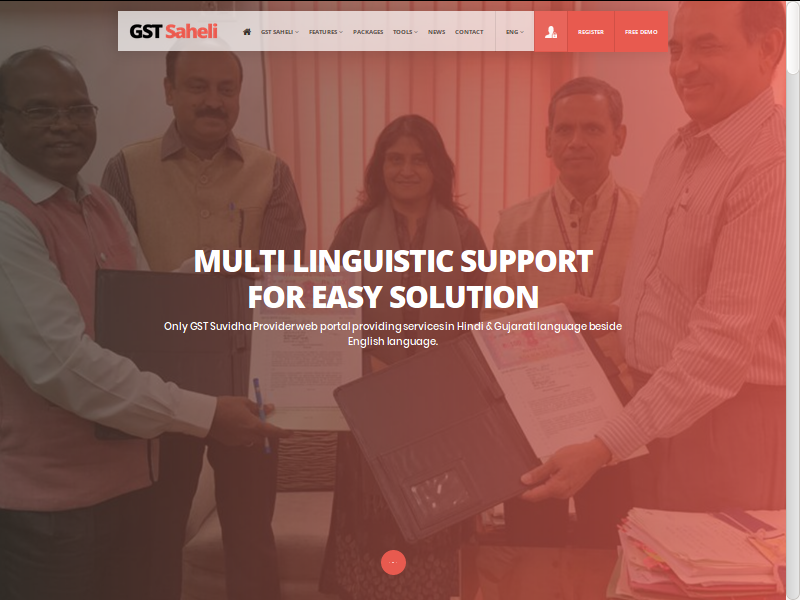 Step 2:GST Saheli Portal Registration