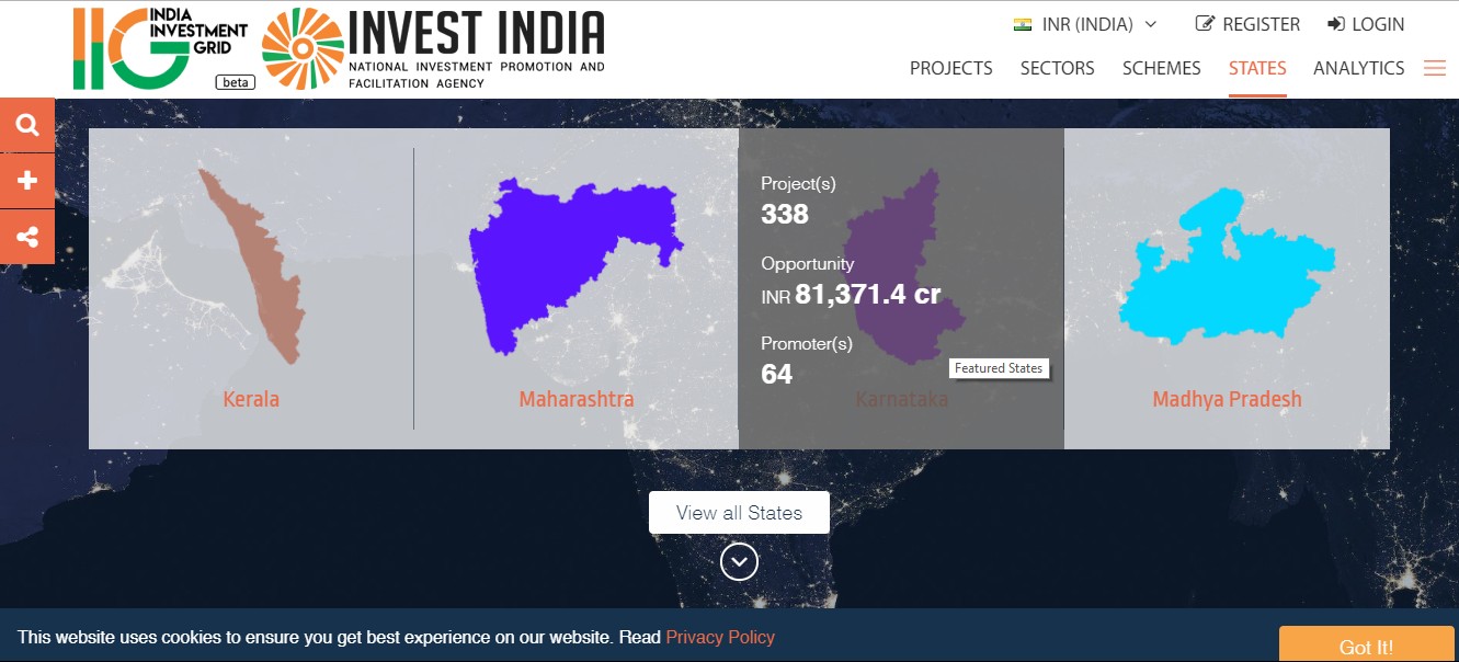 Information on States