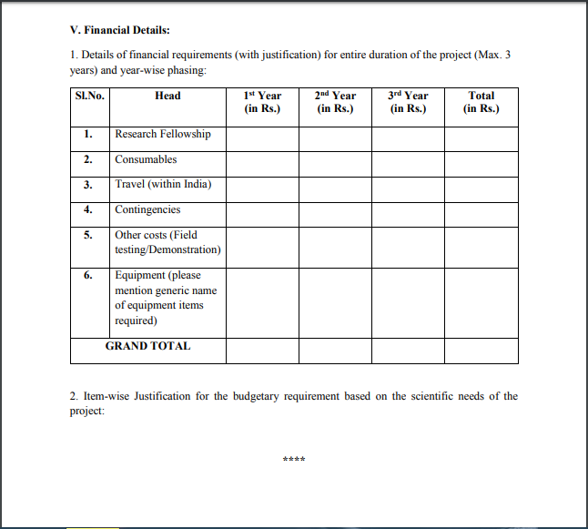 KIRAN-WOS-B_Funding Requirements