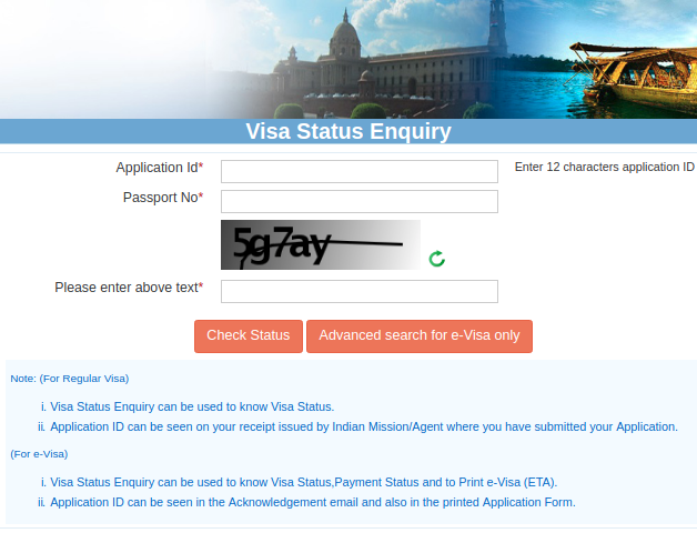 eVisa for India - Application Process - IndiaFilings