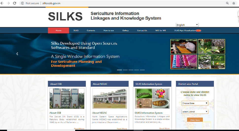 SILKS-Login-Page