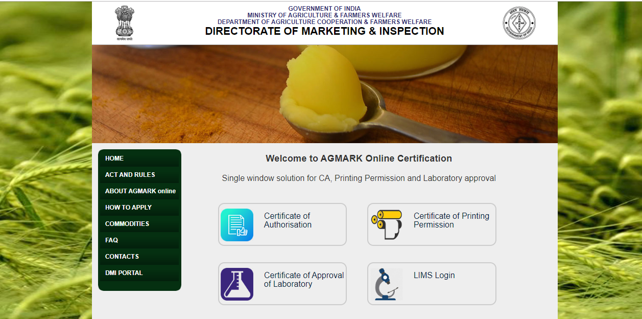 Agmark Registration