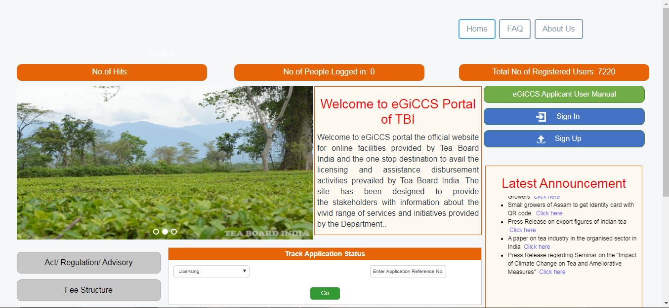 Tea-Board-India - eGiCCS-Home-Page