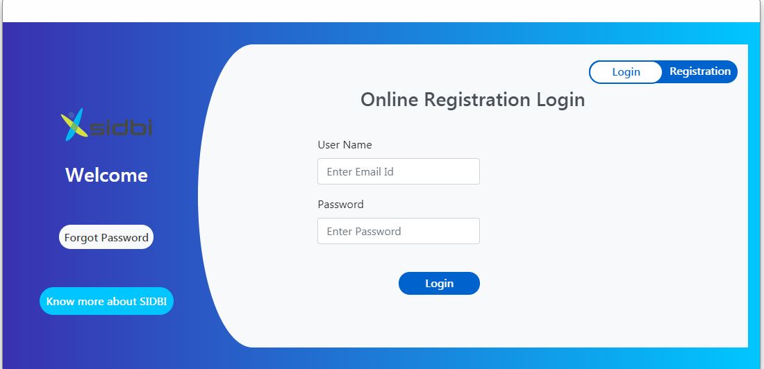 SAFE Scheme - Login Page