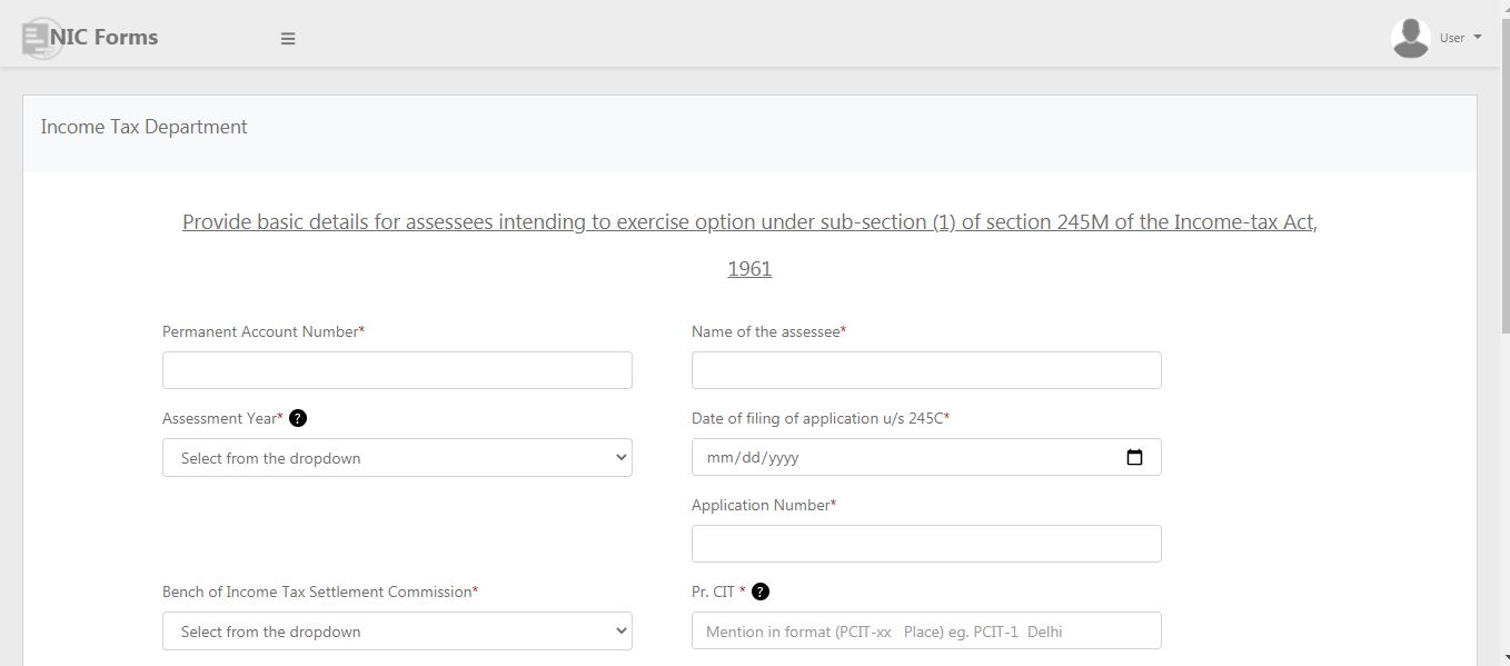 Procedure for Online Withdrawal of Pending Application by Form 34BB - NIC FORM