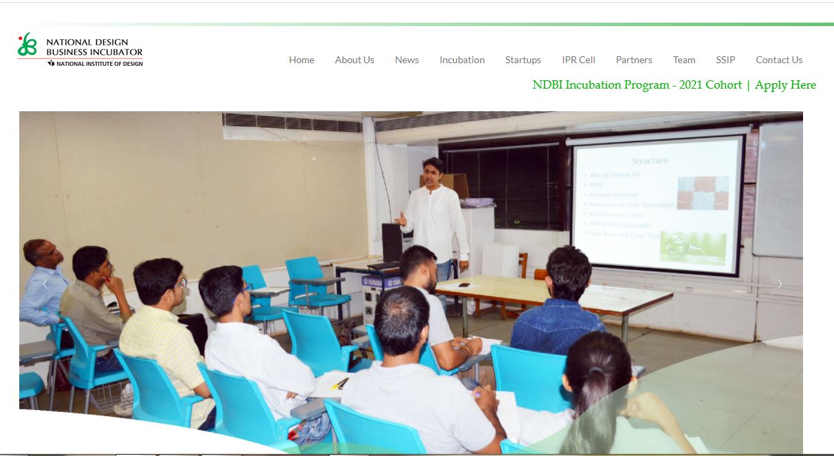 NDBI Incubation Program - Homepage