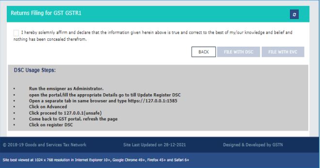 File - Improvements in GSTR-1 – Phase-II