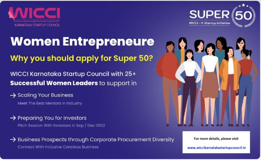 SUPER 50 Accelerator Program for Women Startups